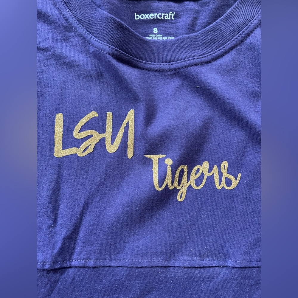 LSU tigers long sleeve  shirt